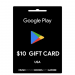 10$ Google Play Gift Card